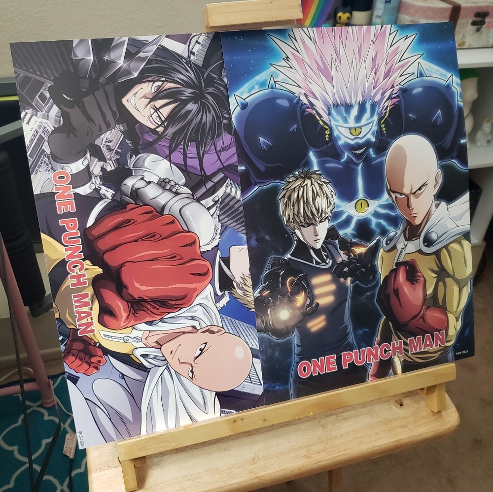 One Punch Man Posters - Boros & Sonic
